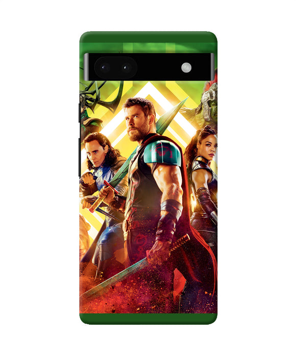 Avengers thor poster Google Pixel 6A Back Cover