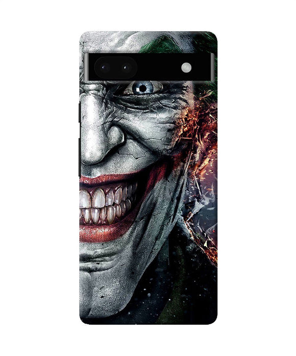 Joker half face Google Pixel 6A Back Cover