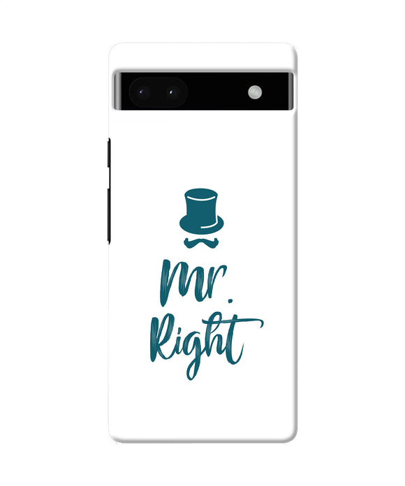 My right Google Pixel 6A Back Cover