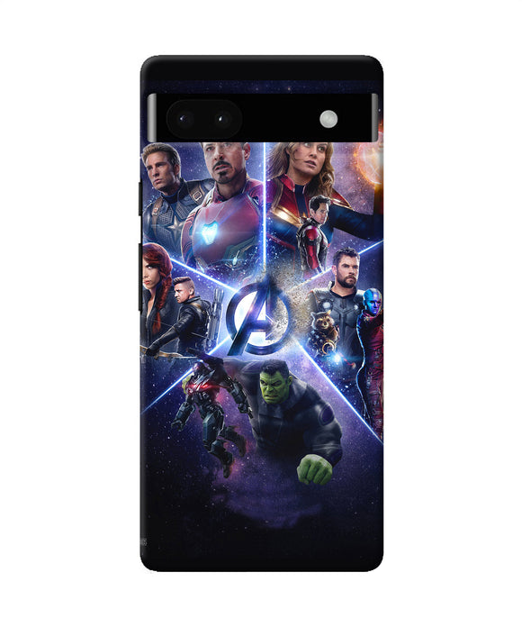Avengers super hero poster Google Pixel 6A Back Cover
