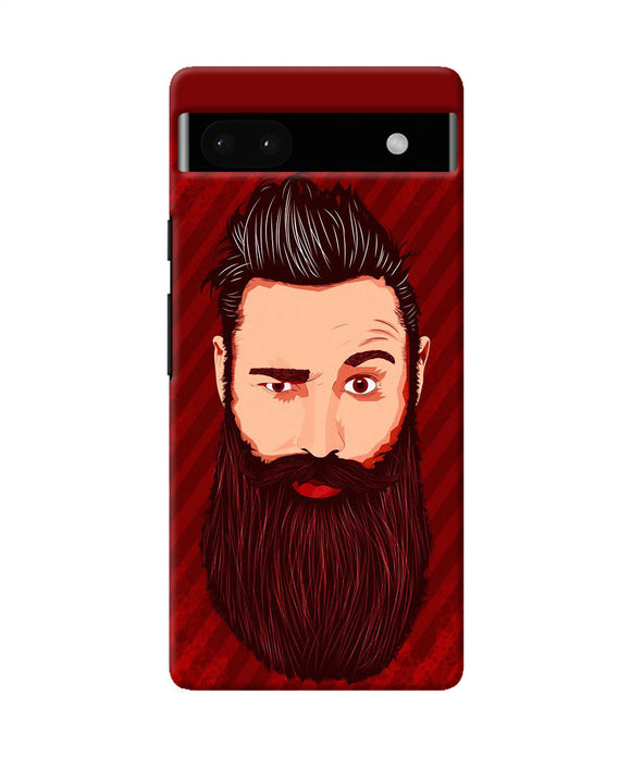Beardo character Google Pixel 6A Back Cover