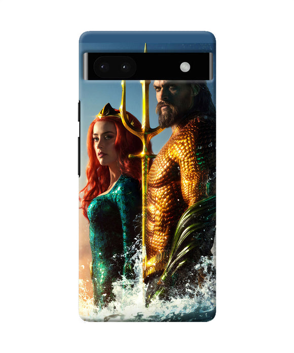 Aquaman couple Google Pixel 6A Back Cover
