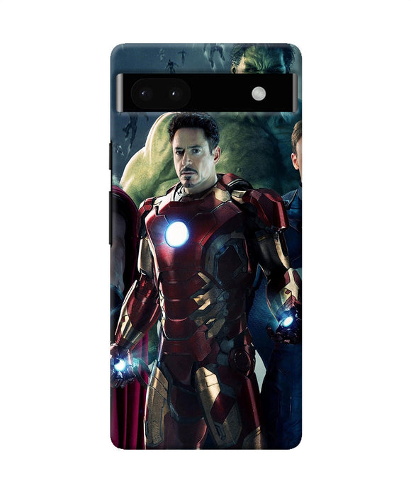 Ironman hulk space Google Pixel 6A Back Cover