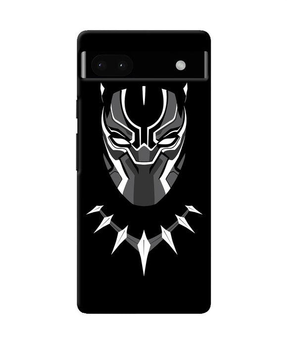 Black penthon cartoon Google Pixel 6A Back Cover