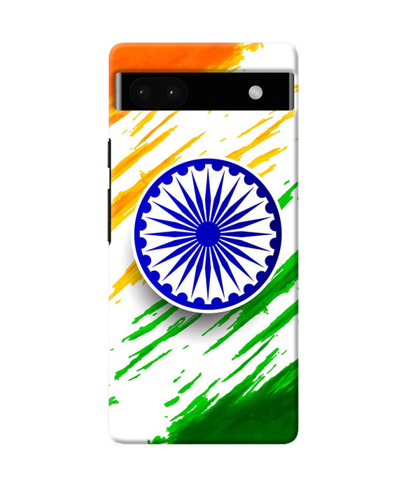 Indian flag colors Google Pixel 6A Back Cover