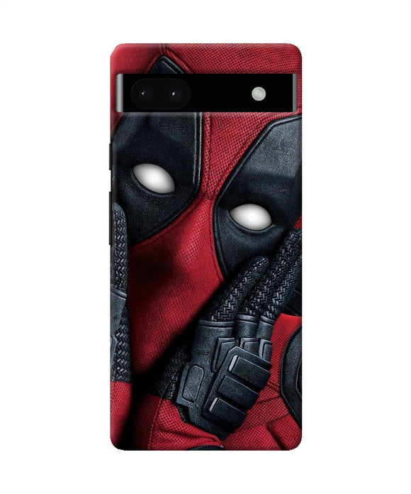 Thinking deadpool Google Pixel 6A Back Cover