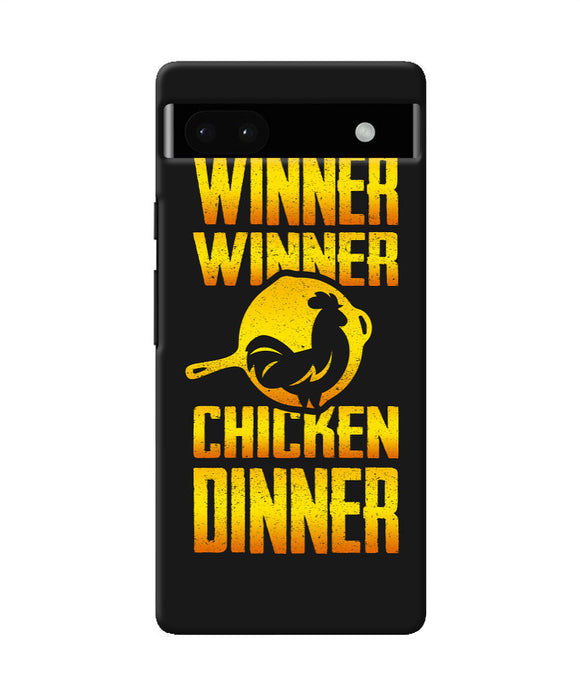 Pubg chicken dinner Google Pixel 6A Back Cover