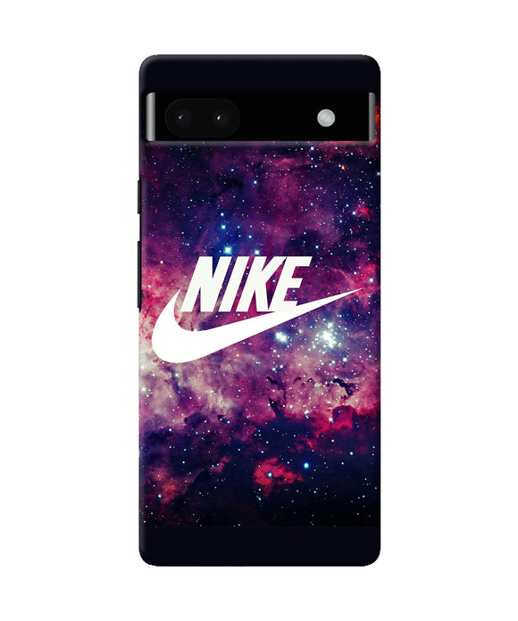 NIke galaxy logo Google Pixel 6A Back Cover