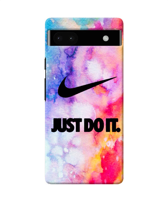 Just do it colors Google Pixel 6A Back Cover