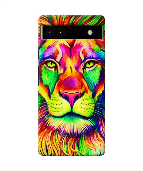 Lion color poster Google Pixel 6A Back Cover