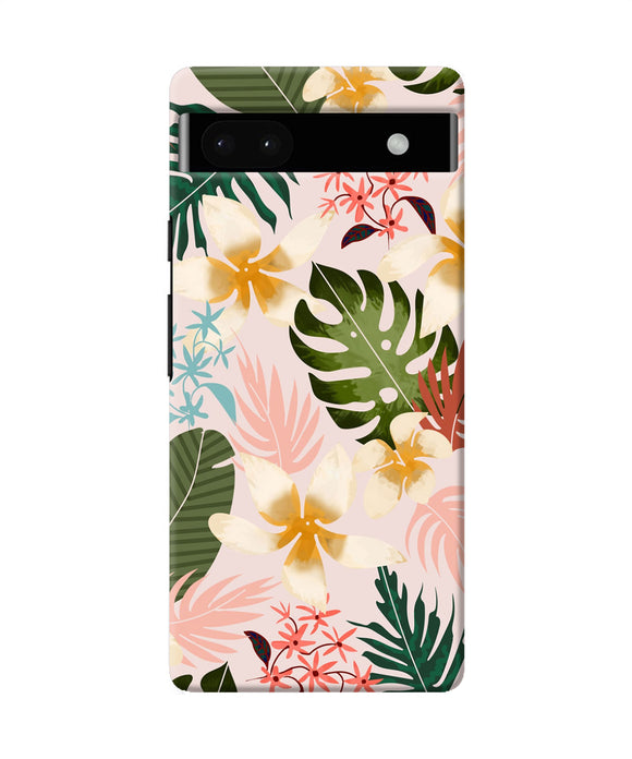 Leaf print Google Pixel 6A Back Cover
