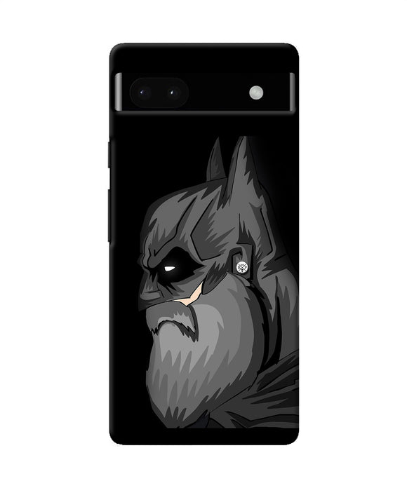 Batman with beard Google Pixel 6A Back Cover