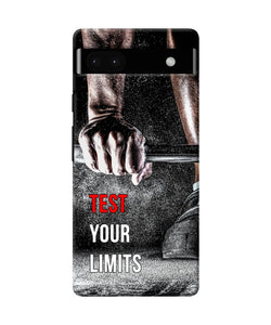 Test your limit quote Google Pixel 6A Back Cover