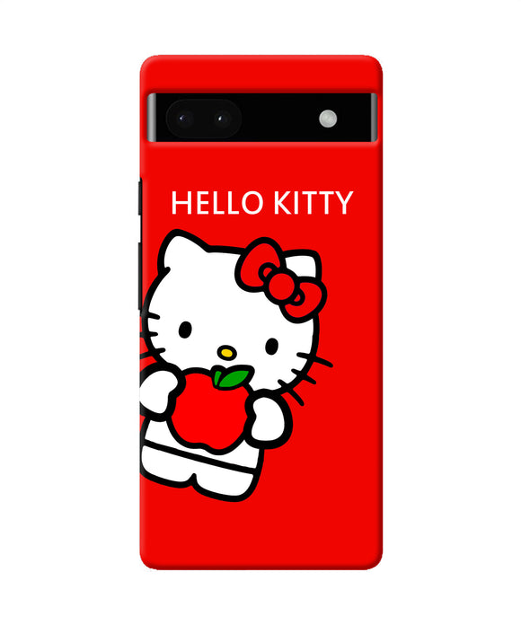 Hello kitty red Google Pixel 6A Back Cover