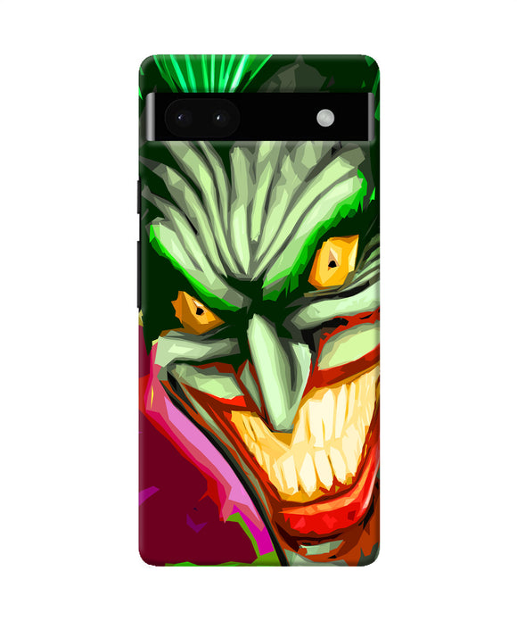Joker smile Google Pixel 6A Back Cover