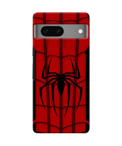 Spiderman Costume Google Pixel 7 Real 4D Back Cover