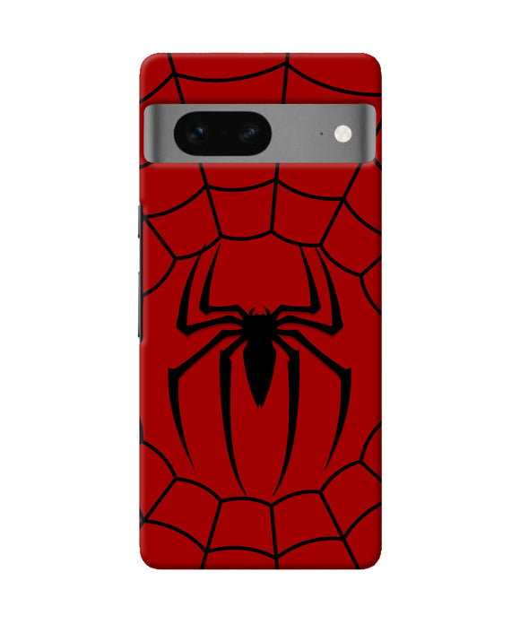 Spiderman Web Google Pixel 7 Real 4D Back Cover