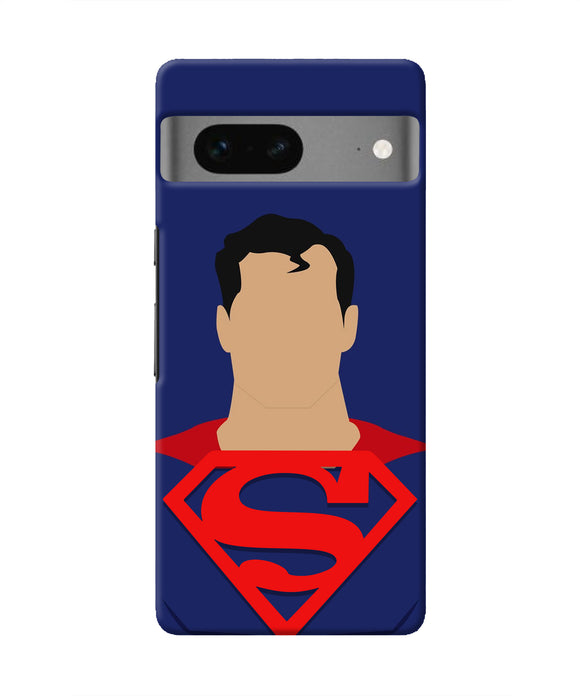 Superman Cape Google Pixel 7 Real 4D Back Cover