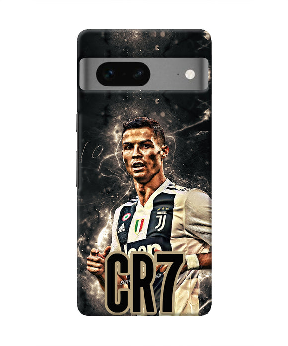 CR7 Dark Google Pixel 7 Real 4D Back Cover