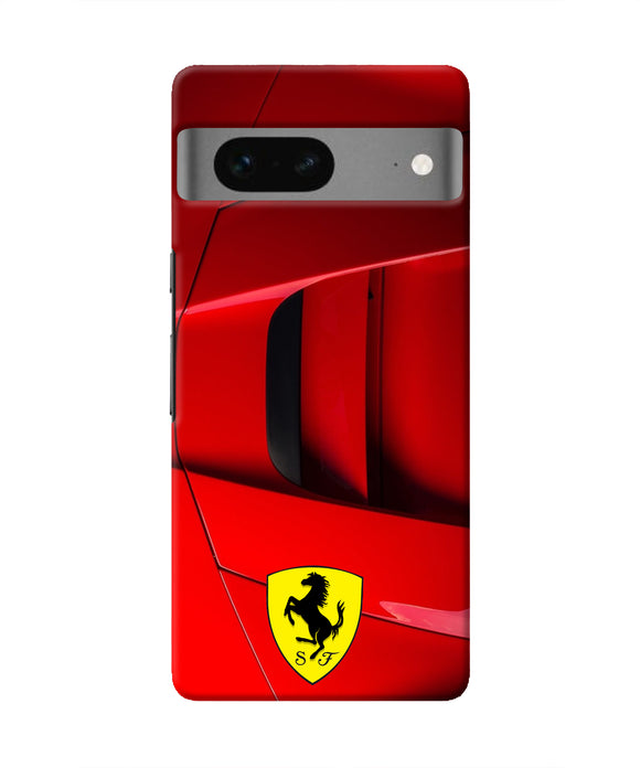 Ferrari Car Google Pixel 7 Real 4D Back Cover