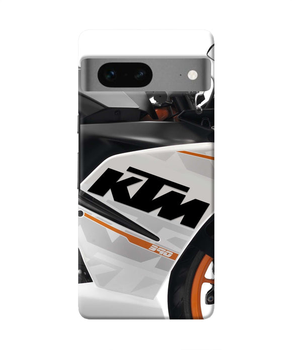 KTM Bike Google Pixel 7 Real 4D Back Cover