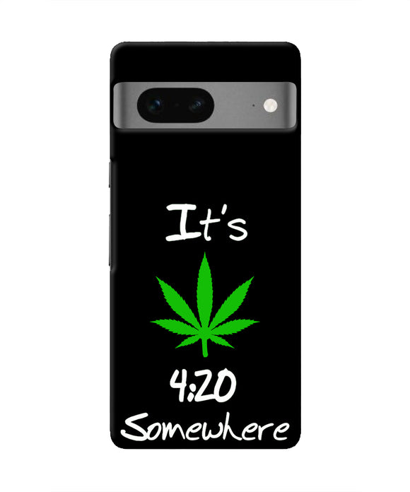 Weed Quote Google Pixel 7 Real 4D Back Cover