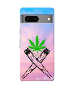 Weed Dreamy Google Pixel 7 Real 4D Back Cover