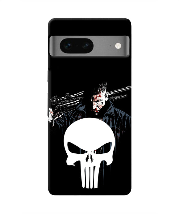 Punisher Character Google Pixel 7 Real 4D Back Cover