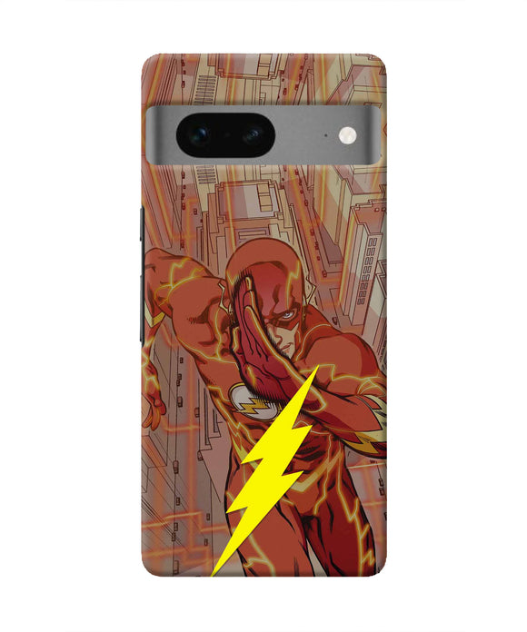 Flash Running Google Pixel 7 Real 4D Back Cover