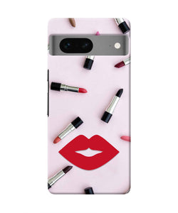 Lips Lipstick Shades Google Pixel 7 Real 4D Back Cover