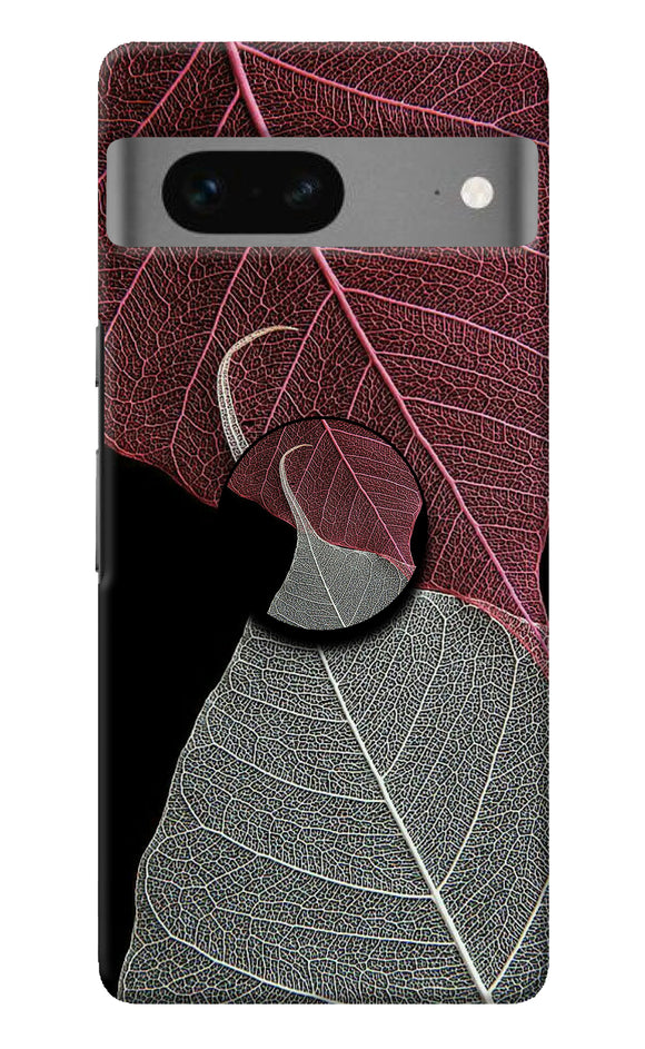 Leaf Pattern Google Pixel 7 Pop Case