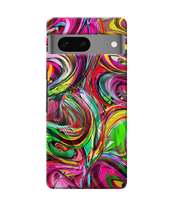 Abstract colorful ink Google Pixel 7 Back Cover