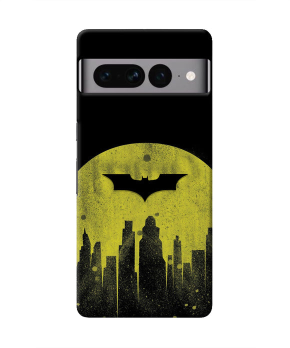Batman Sunset Google Pixel 7 Pro Real 4D Back Cover