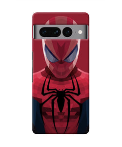 Spiderman Art Google Pixel 7 Pro Real 4D Back Cover