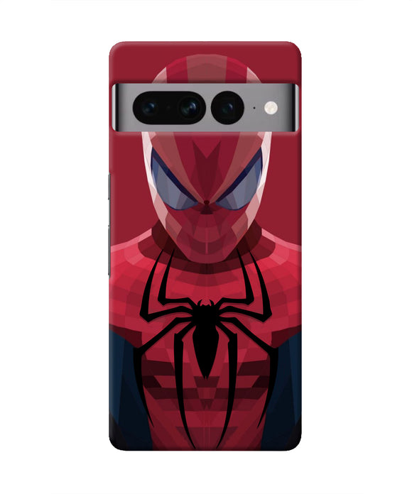 Spiderman Art Google Pixel 7 Pro Real 4D Back Cover