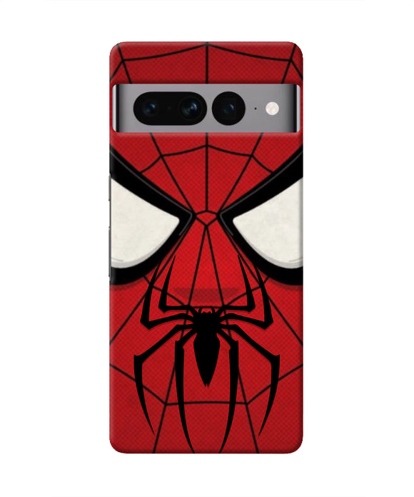 Spiderman Face Google Pixel 7 Pro Real 4D Back Cover
