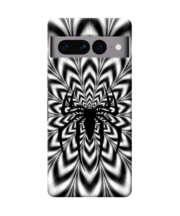 Spiderman Illusion Google Pixel 7 Pro Real 4D Back Cover