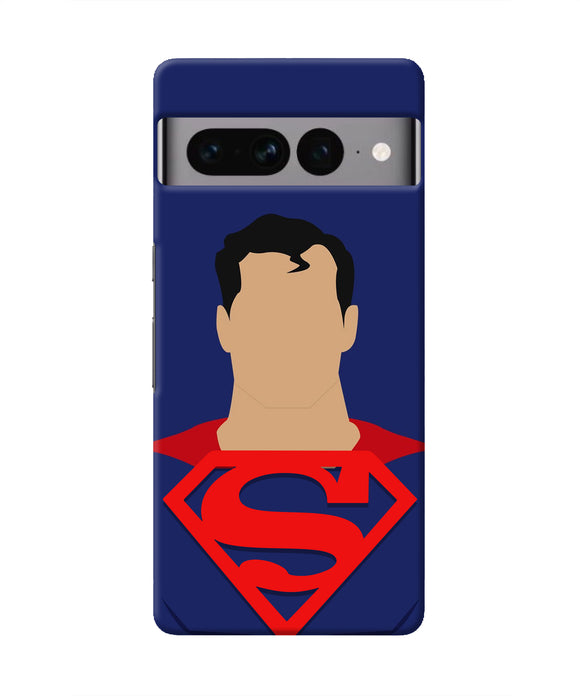 Superman Cape Google Pixel 7 Pro Real 4D Back Cover