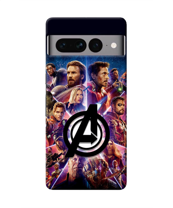 Avengers Superheroes Google Pixel 7 Pro Real 4D Back Cover