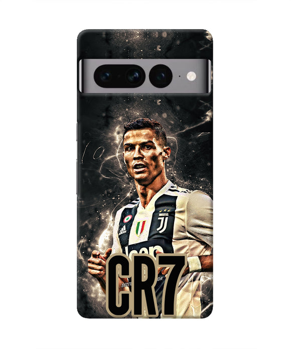 CR7 Dark Google Pixel 7 Pro Real 4D Back Cover