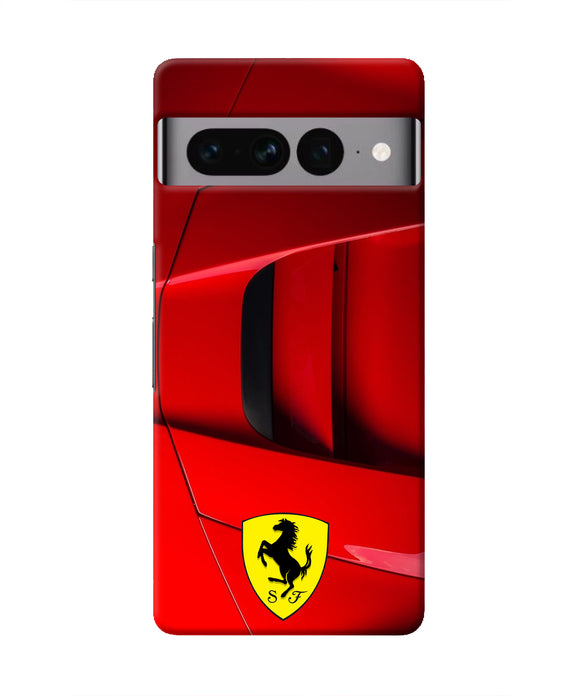 Ferrari Car Google Pixel 7 Pro Real 4D Back Cover