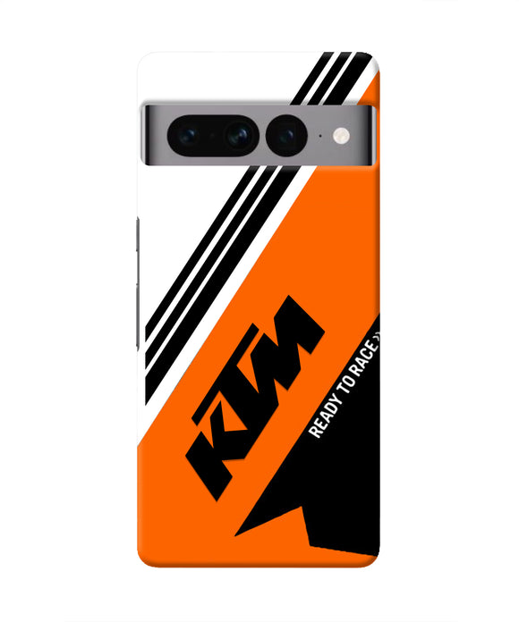 KTM Abstract Google Pixel 7 Pro Real 4D Back Cover