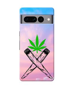 Weed Dreamy Google Pixel 7 Pro Real 4D Back Cover