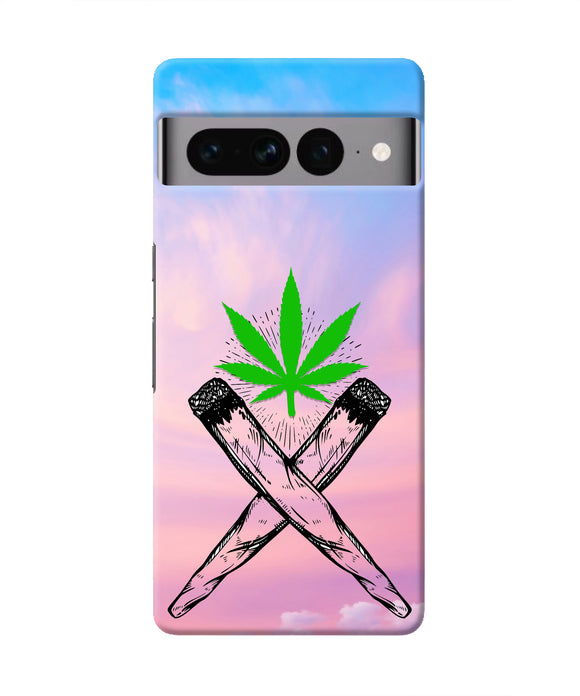 Weed Dreamy Google Pixel 7 Pro Real 4D Back Cover