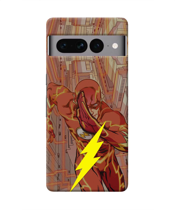 Flash Running Google Pixel 7 Pro Real 4D Back Cover
