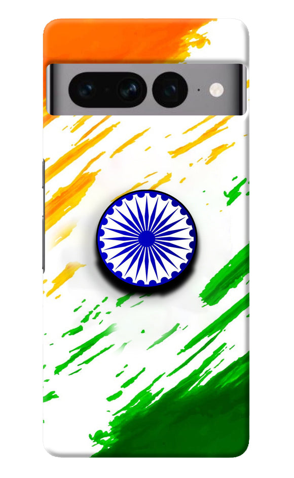 Indian Flag Ashoka Chakra Google Pixel 7 Pro Pop Case