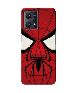 Spiderman Face Realme 9 4G Real 4D Back Cover