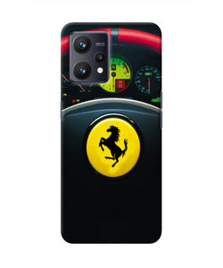 Ferrari Steeriing Wheel Realme 9 4G Real 4D Back Cover