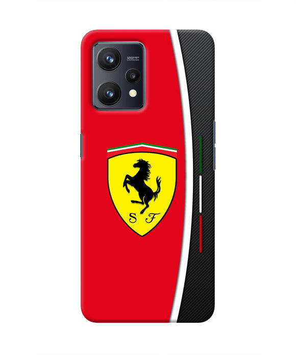 Ferrari Abstract Realme 9 4G Real 4D Back Cover