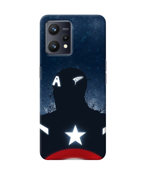 Captain america Shield Realme 9 4G Real 4D Back Cover